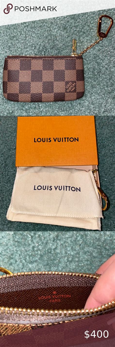 louis vuitton cat keychain|Louis Vuitton key pouch wallet.